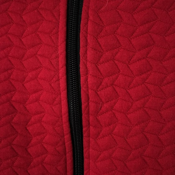 Weekends by Chicos Full Zip Quilted Chico’s Size 1/Medium - Picture 2 of 5